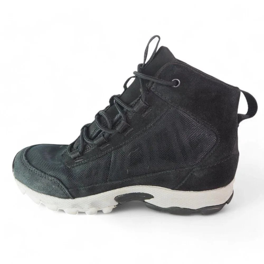 Columbia Flow Borough Mid Outdoor Hiking‎ Boots Black BY0121-010 Youth 3